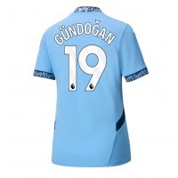 Maglie da calcio Manchester City Ilkay Gundogan #19 Prima Maglia Femminile 2024-25 Manica Corta